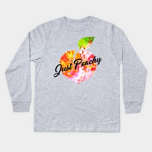 Just Peachy Kids Long Sleeve T-Shirt